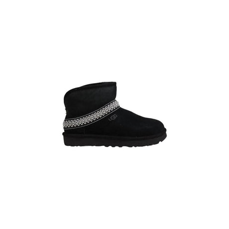 UGG Black Suede Leather Boot - Hilstor