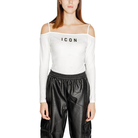 Icon White Cotton Bodysuit - Hilstor