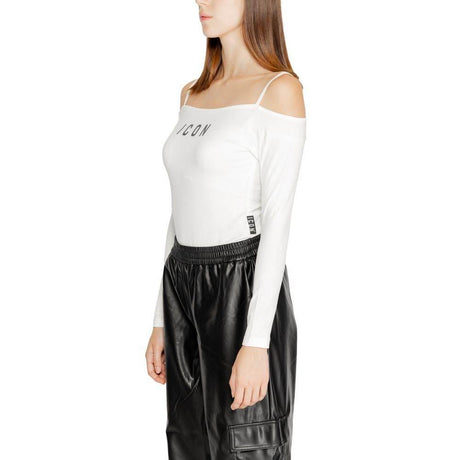 Icon White Cotton Bodysuit - Hilstor