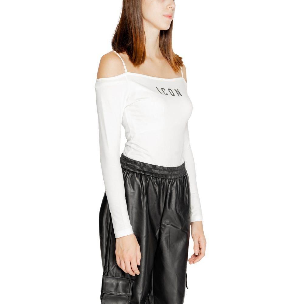 Icon White Cotton Bodysuit - Hilstor