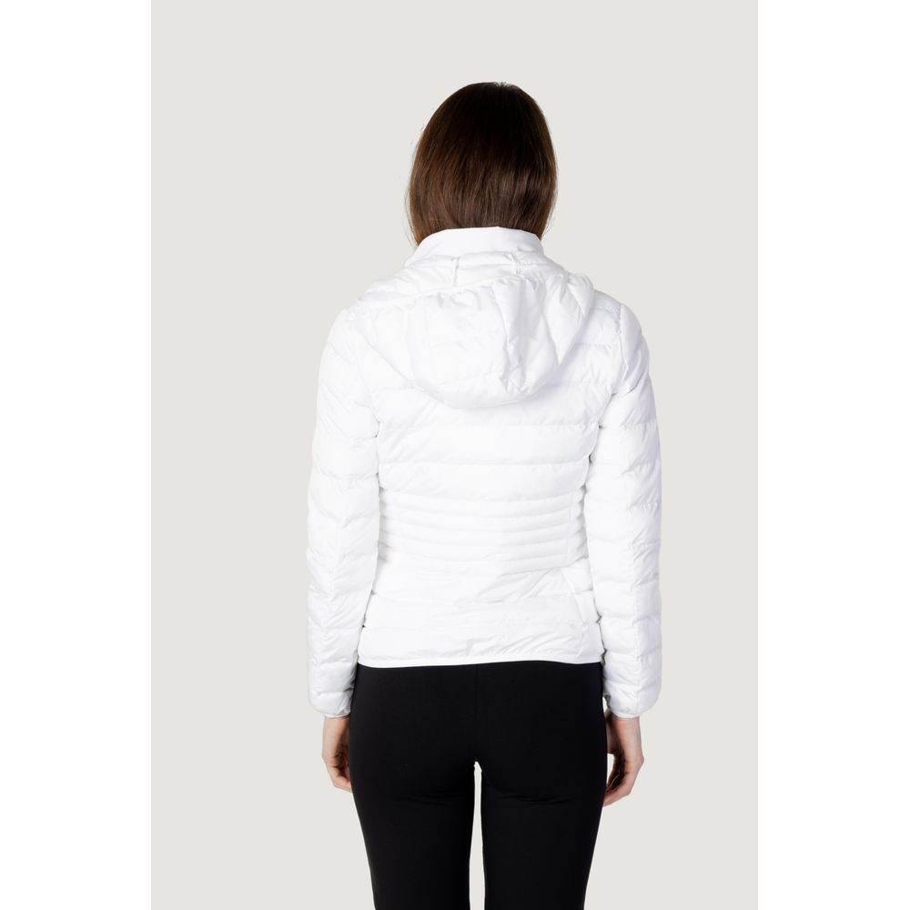EA7 Emporio Armani White Polyester Jackets & Coat - Hilstor