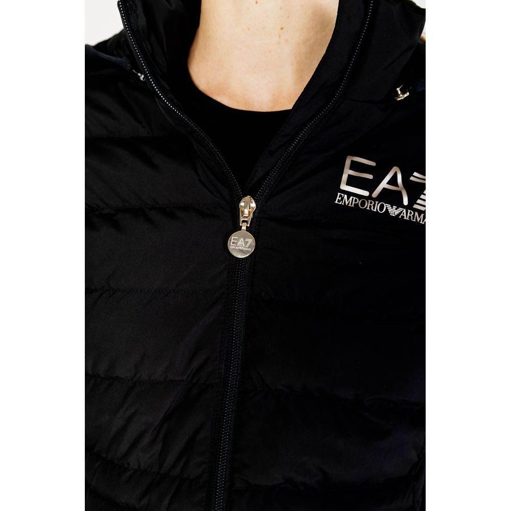 EA7 Emporio Armani Bicolor Polyester Jackets & Coat - Hilstor