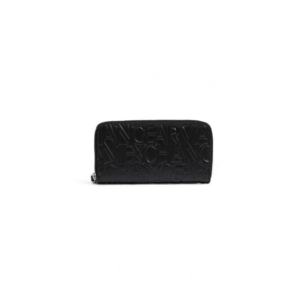 Armani Exchange Black Polyethylene Wallet - Hilstor