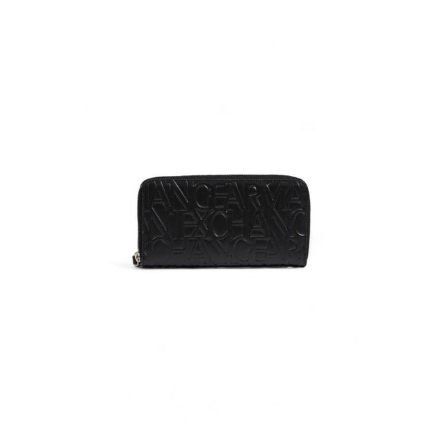 Armani Exchange Black Polyethylene Wallet - Hilstor