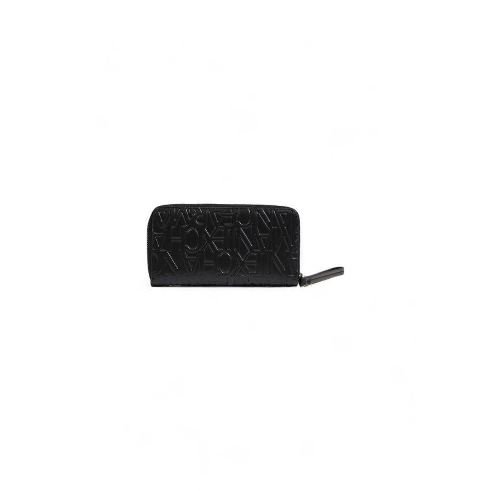 Armani Exchange Black Polyethylene Wallet - Hilstor