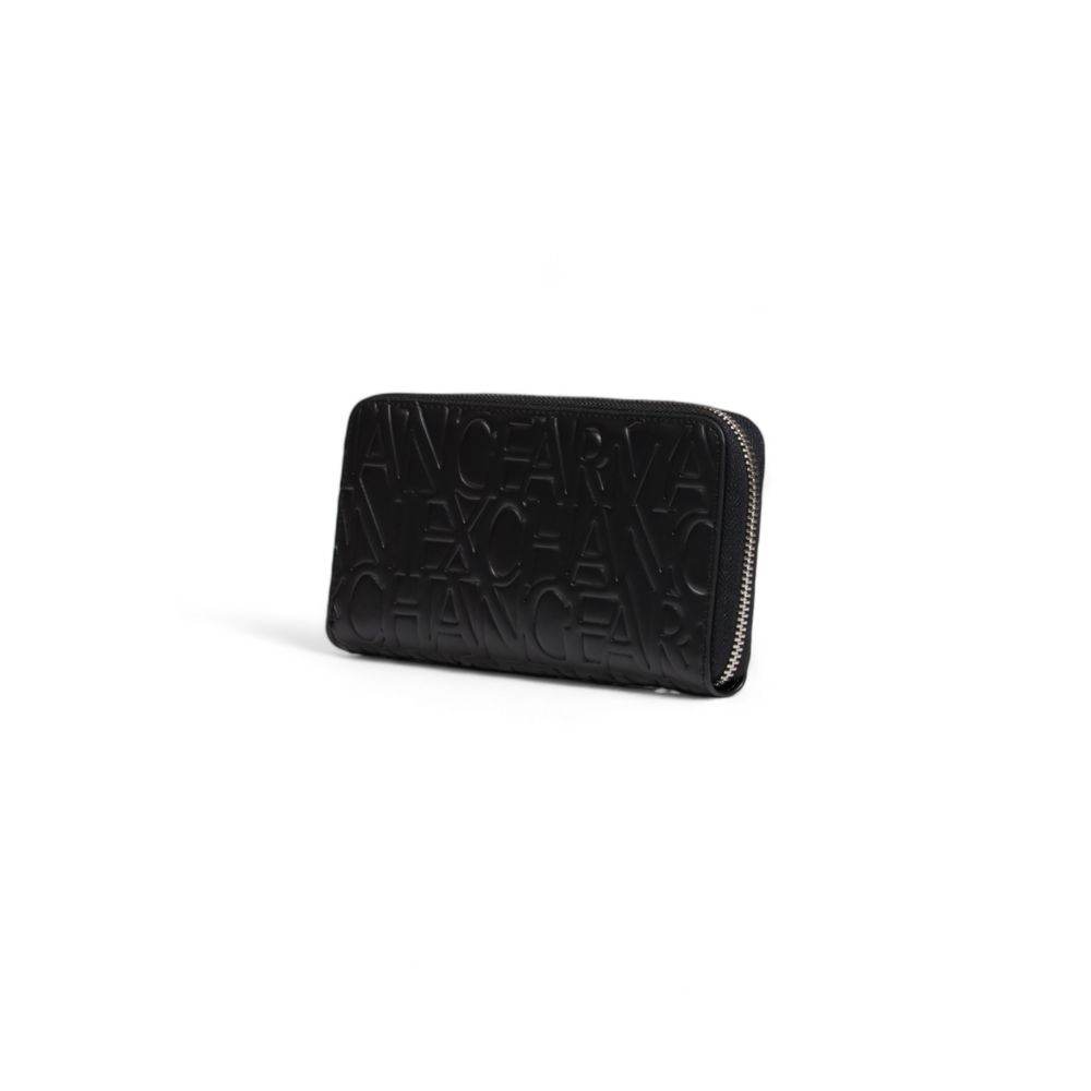 Armani Exchange Black Polyethylene Wallet - Hilstor