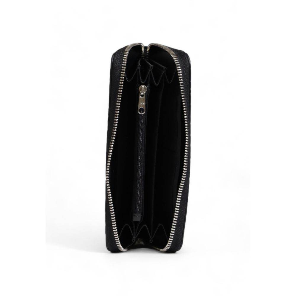 Armani Exchange Black Polyethylene Wallet - Hilstor