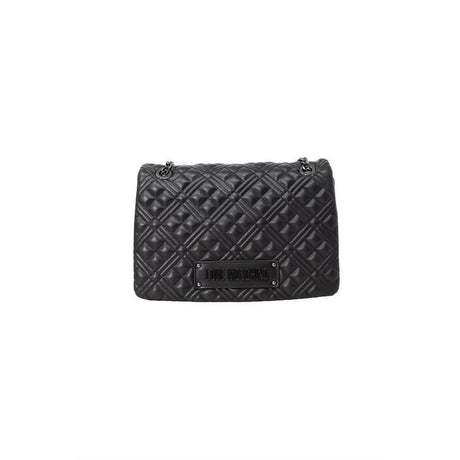 Love Moschino Black Polyethylene Handbag - Hilstor