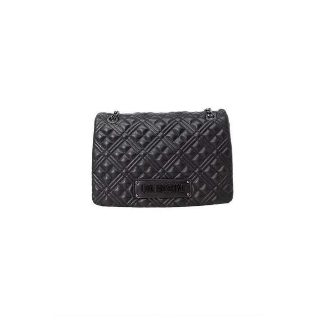 Love Moschino Black Polyethylene Handbag - Hilstor