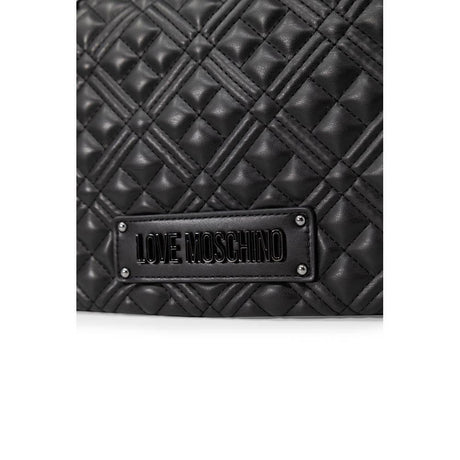 Love Moschino Black Polyethylene Handbag - Hilstor
