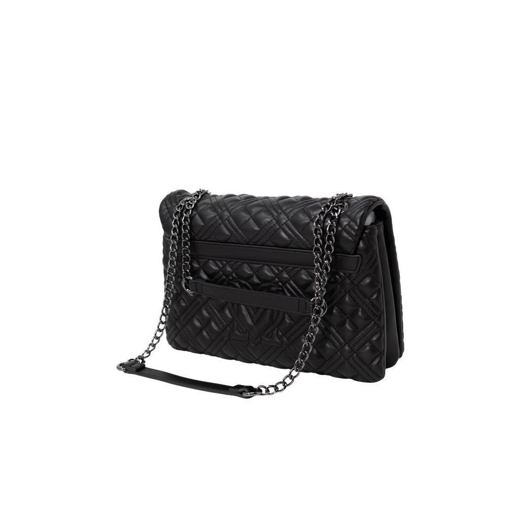 Love Moschino Black Polyethylene Handbag - Hilstor