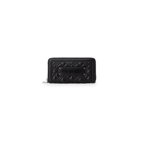 Love Moschino Black Polyethylene Wallet - Hilstor