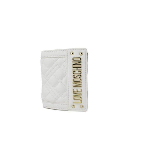 Love Moschino White Polyethylene Wallet - Hilstor