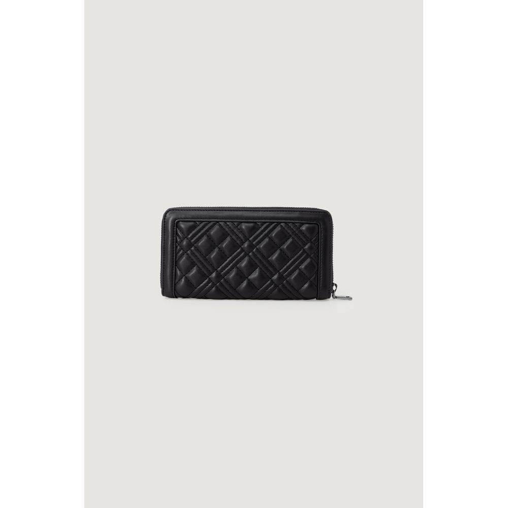 Love Moschino Black Polyethylene Wallet - Hilstor