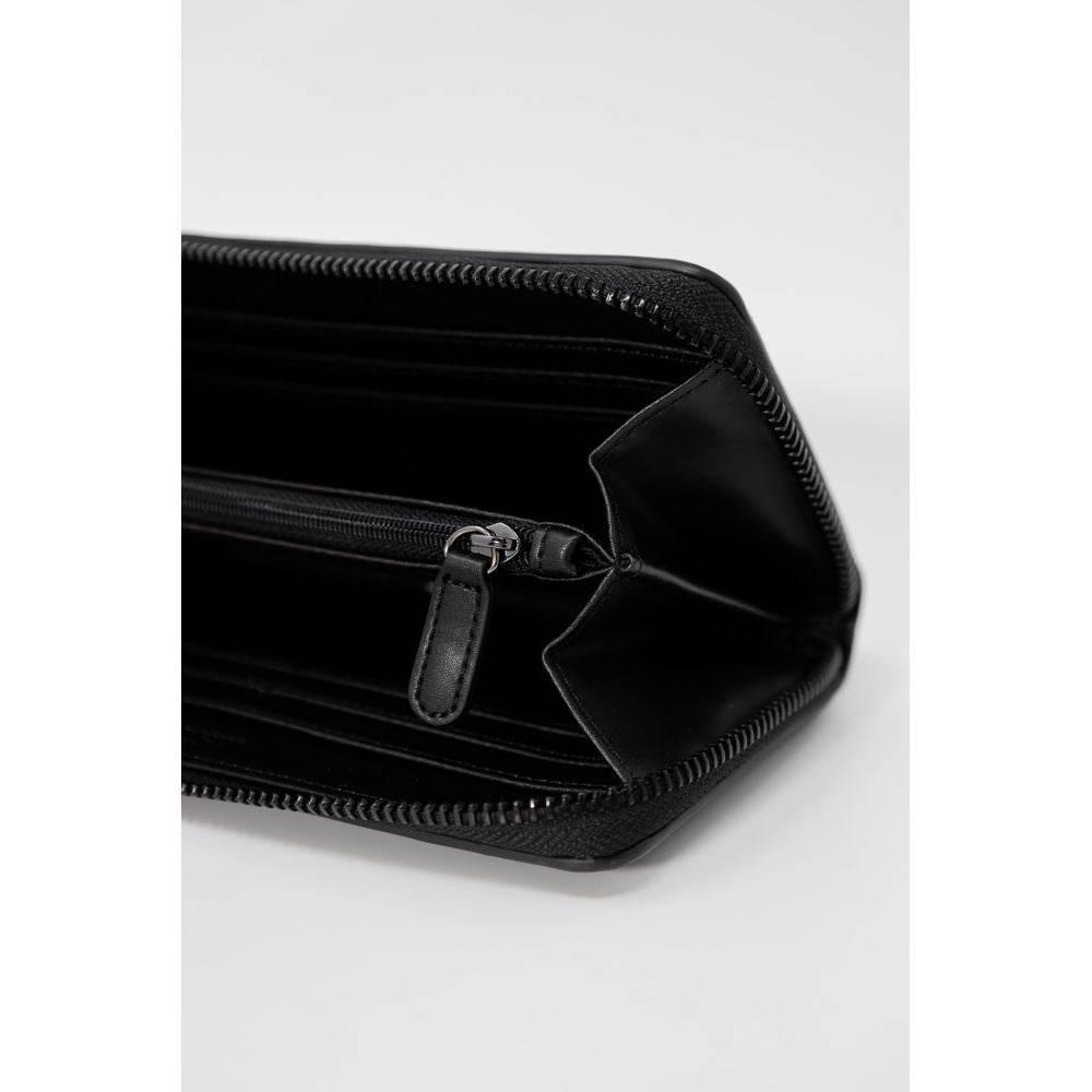 Love Moschino Black Polyethylene Wallet - Hilstor