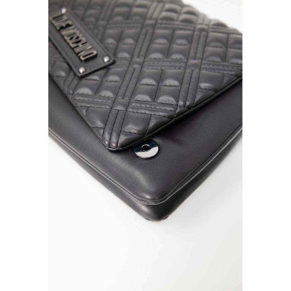 Love Moschino Black Polyethylene Handbag - Hilstor