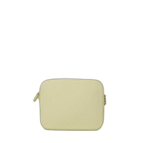 Coccinelle Yellow Leather Handbag - Hilstor