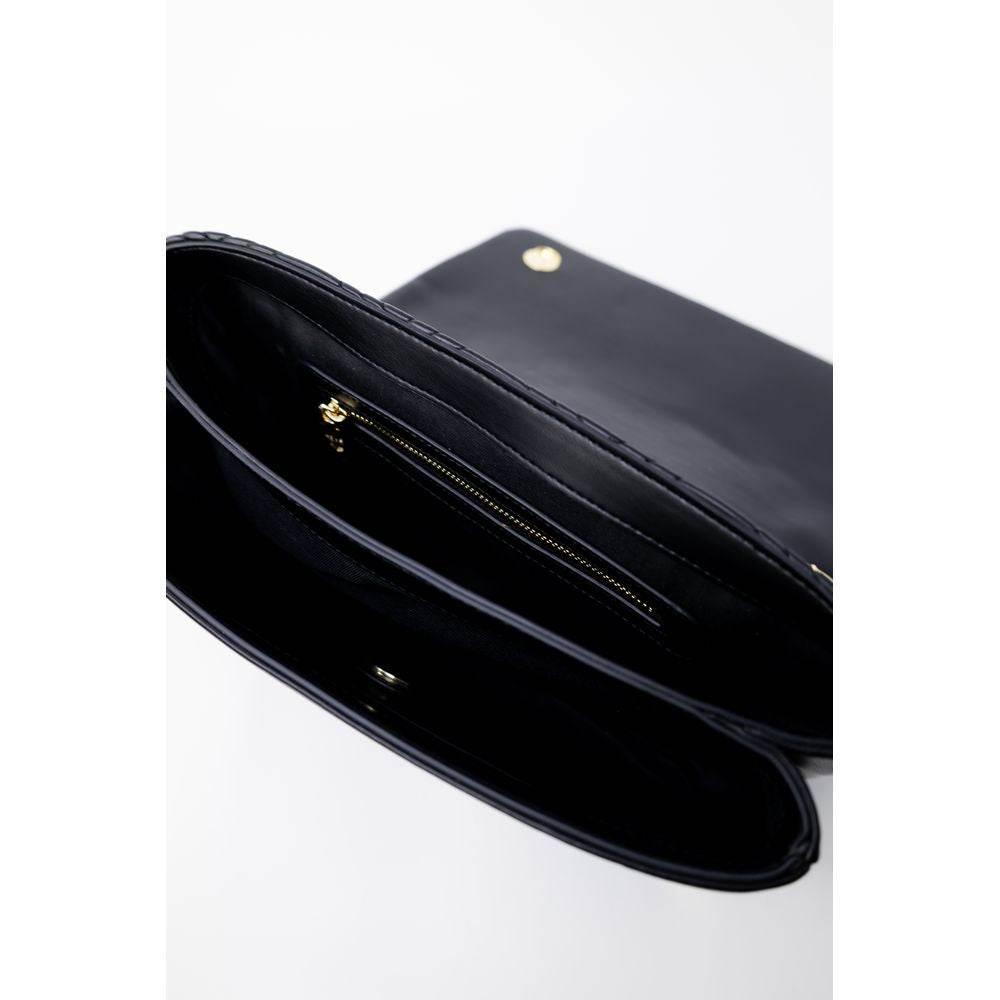 Love Moschino Gold Polyethylene Handbag - Hilstor