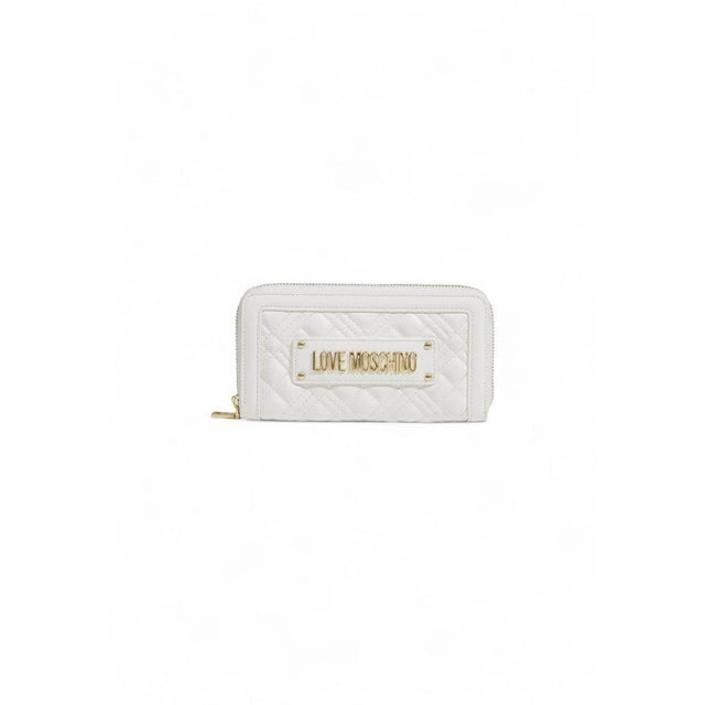 Love Moschino White Polyethylene Wallet - Hilstor