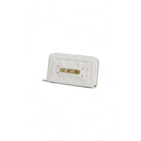 Love Moschino White Polyethylene Wallet - Hilstor