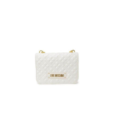 Love Moschino White Polyethylene Handbag - Hilstor