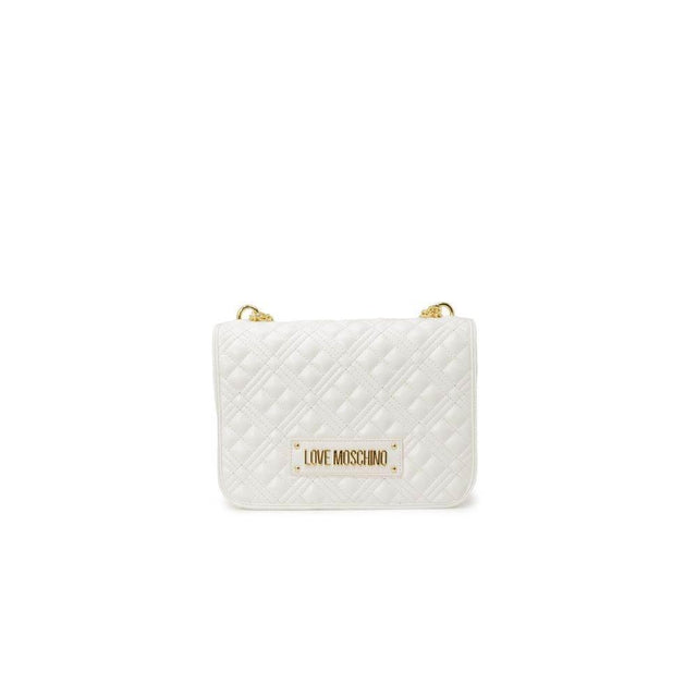 Love Moschino White Polyethylene Handbag - Hilstor