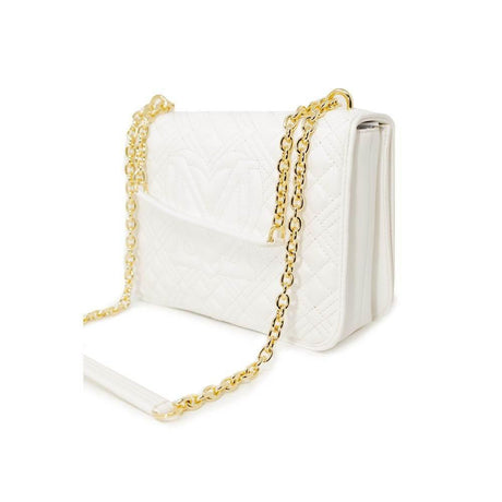 Love Moschino White Polyethylene Handbag - Hilstor