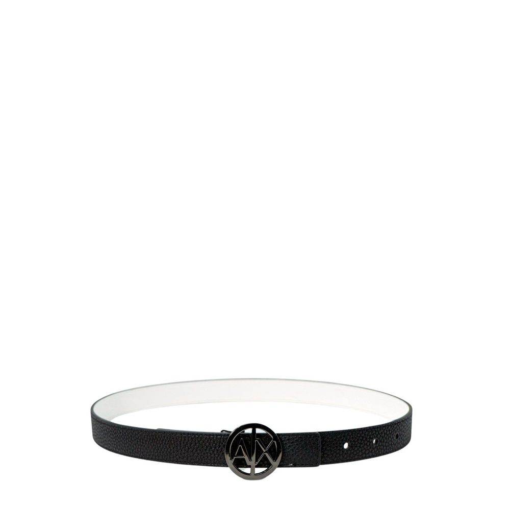 Armani Exchange Black Polyester Belt - Hilstor