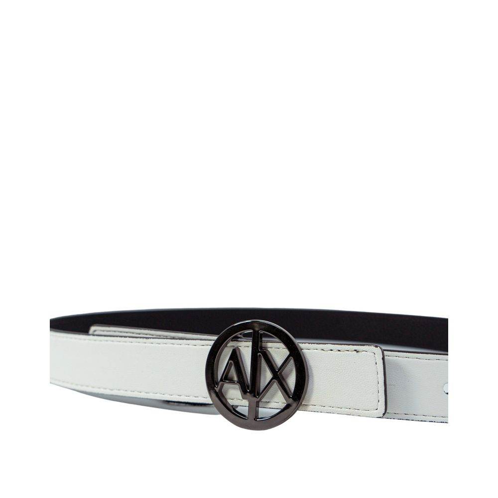 Armani Exchange Black Polyester Belt - Hilstor