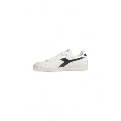 Diadora Black And White Leather Sneaker - Hilstor