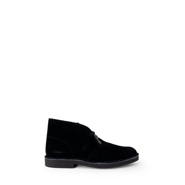 Clarks Black Leather Boot - Hilstor