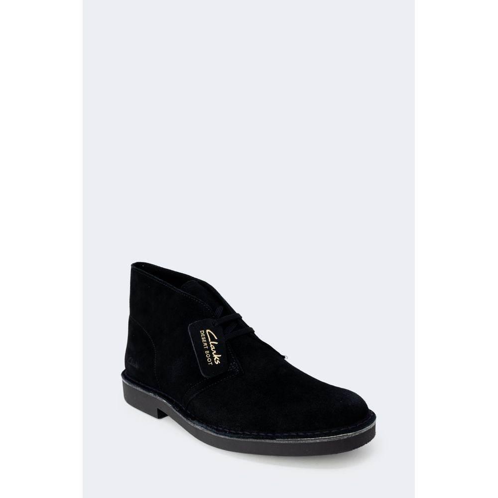 Clarks Black Leather Boot - Hilstor