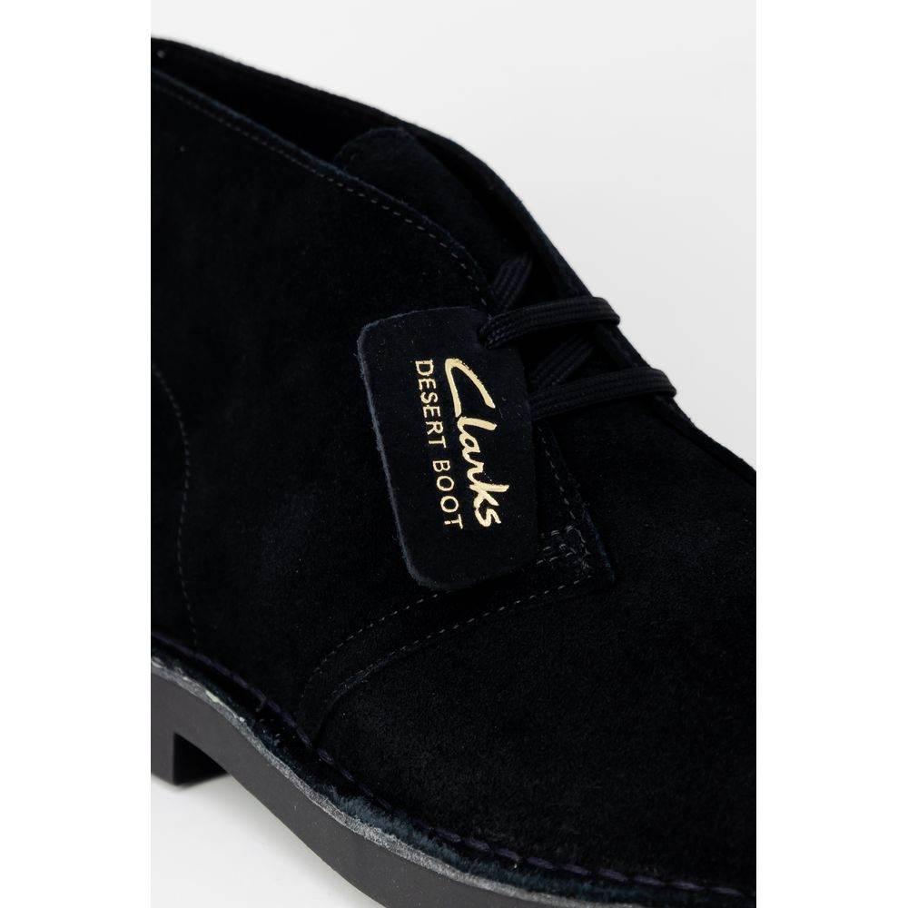 Clarks Black Leather Boot - Hilstor