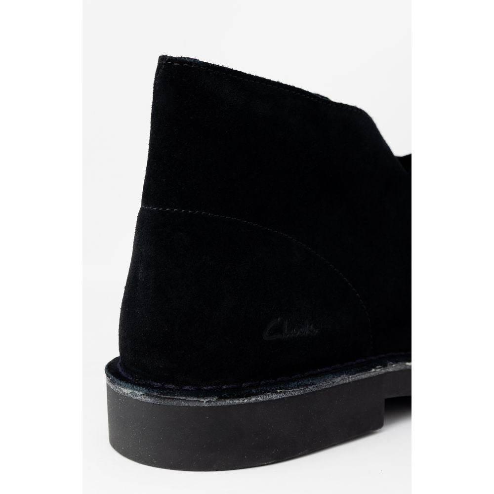 Clarks Black Leather Boot - Hilstor