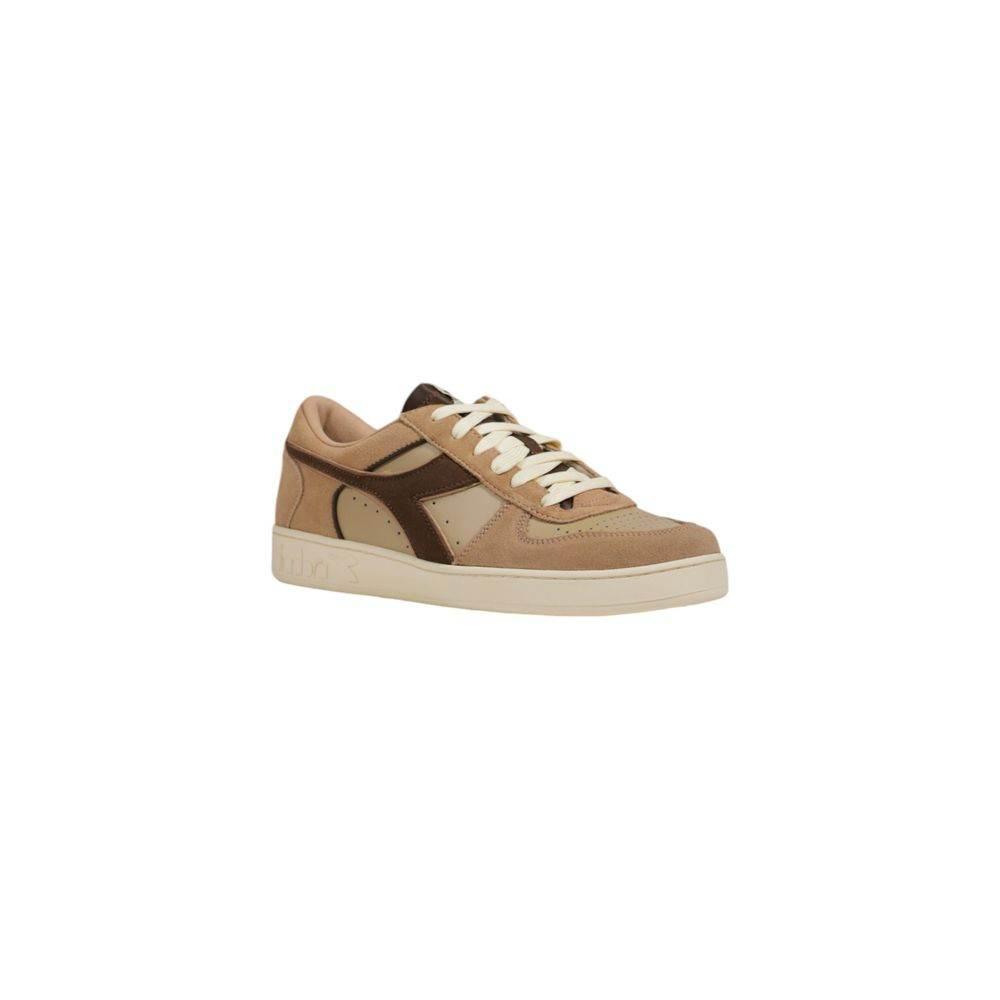 Diadora Beige Leather Sneaker - Hilstor