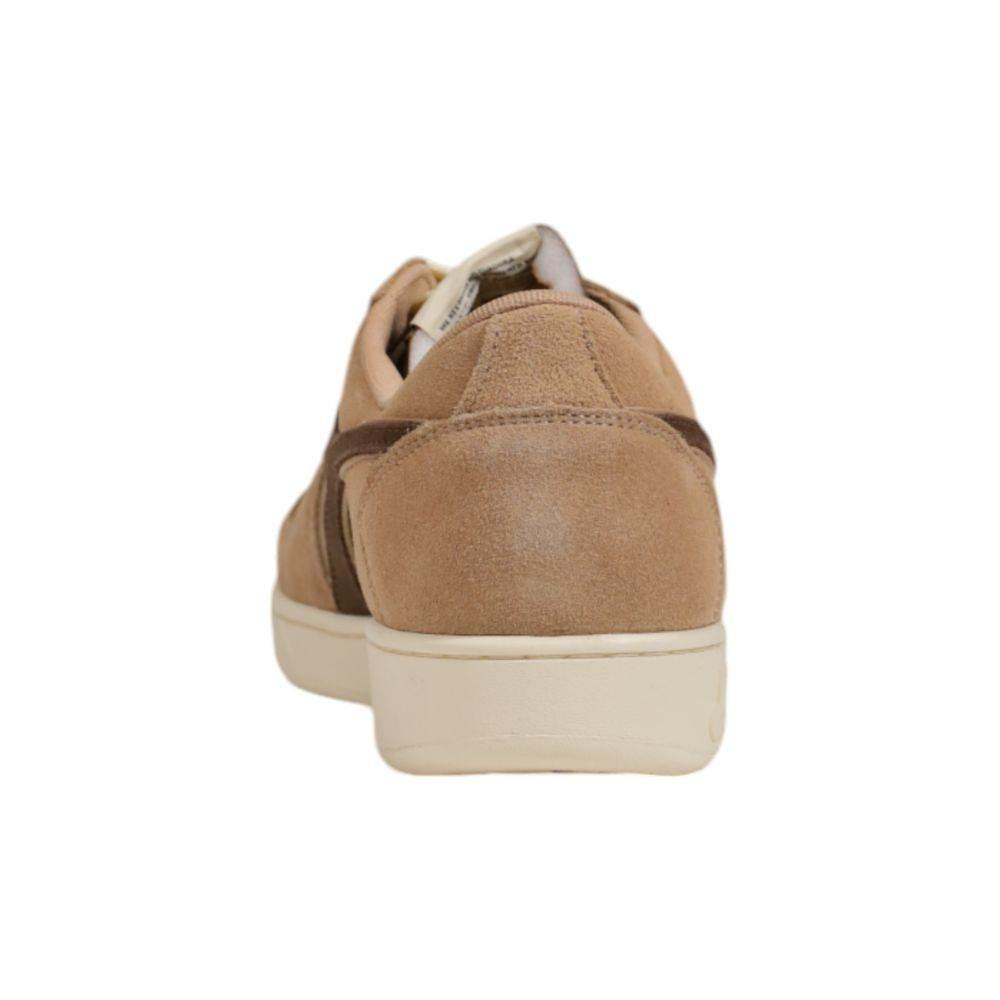 Diadora Beige Leather Sneaker - Hilstor
