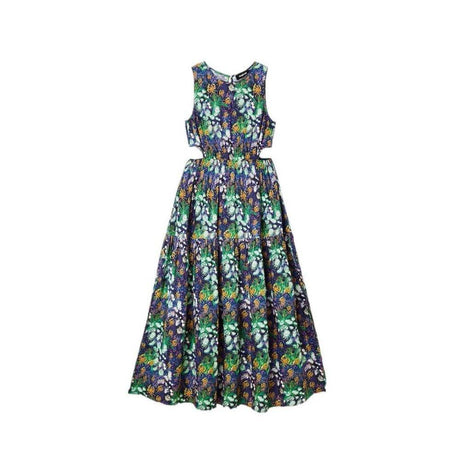 Desigual Blue Viscose Dress - Hilstor