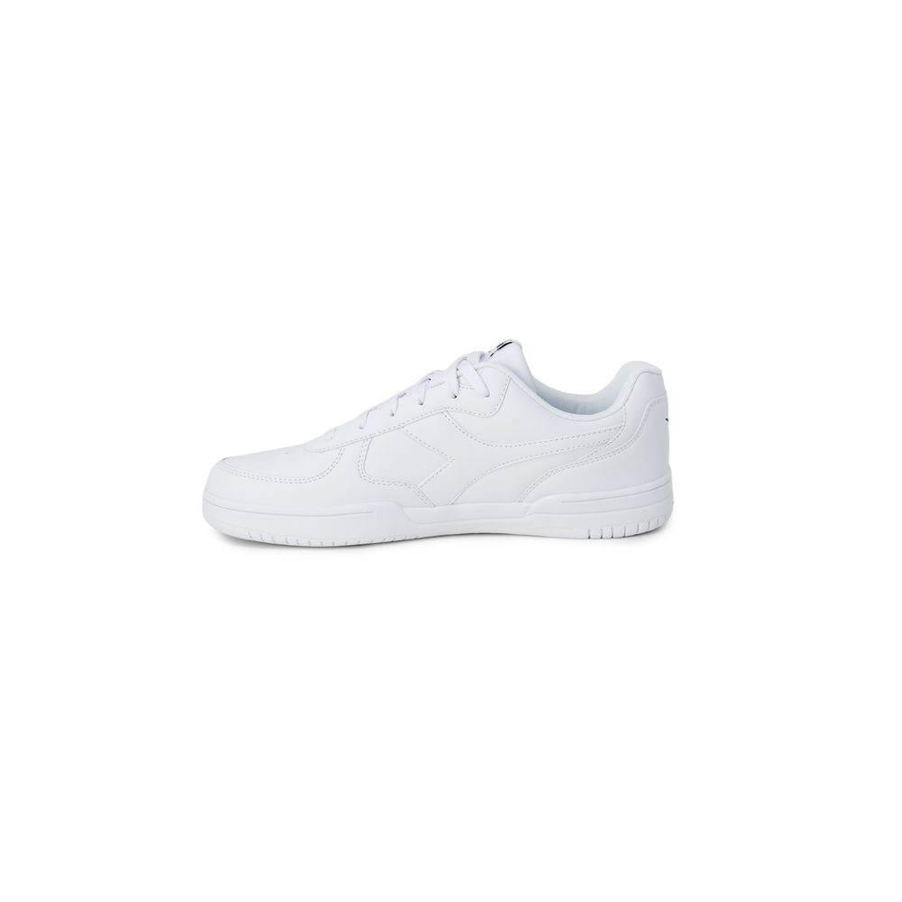 Diadora White Artificial Leather Sneaker - Hilstor