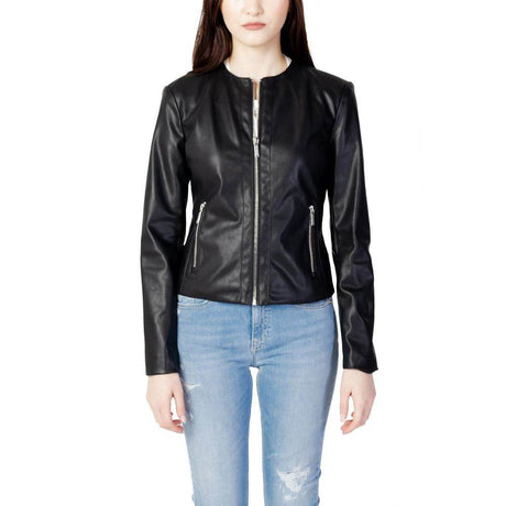 Armani Exchange Black Polyester Jackets & Coat - Hilstor