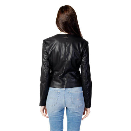 Armani Exchange Black Polyester Jackets & Coat - Hilstor