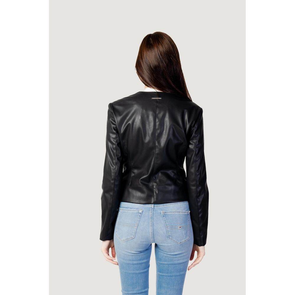 Armani Exchange Black Polyester Jackets & Coat - Hilstor