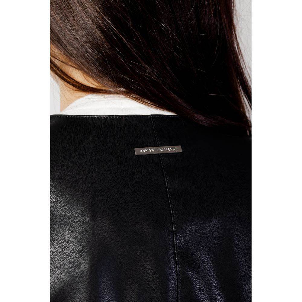 Armani Exchange Black Polyester Jackets & Coat - Hilstor