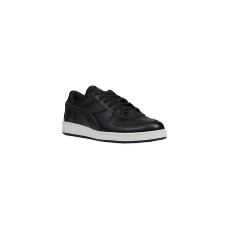 Diadora Black Leather Sneaker - Hilstor