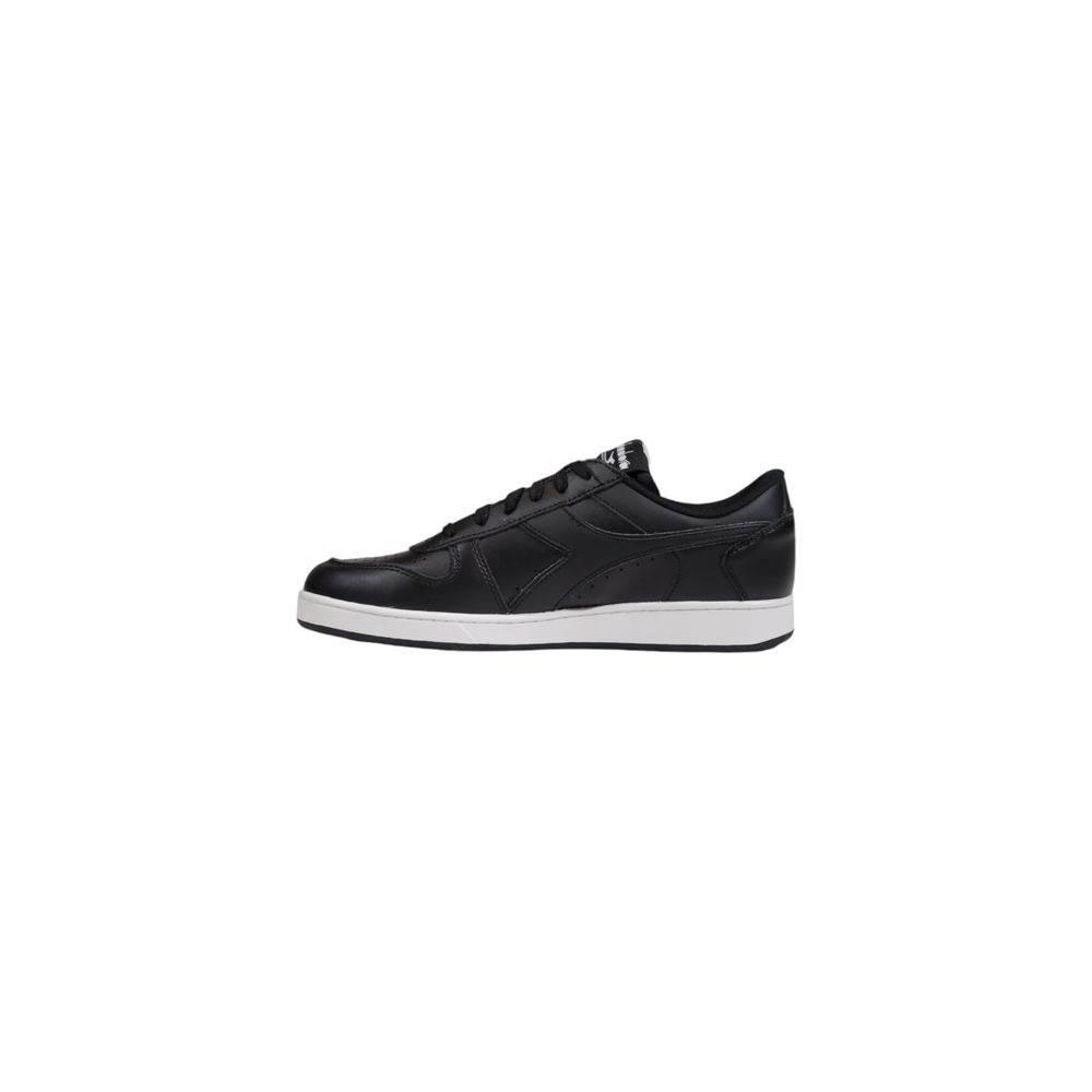 Diadora Black Leather Sneaker - Hilstor