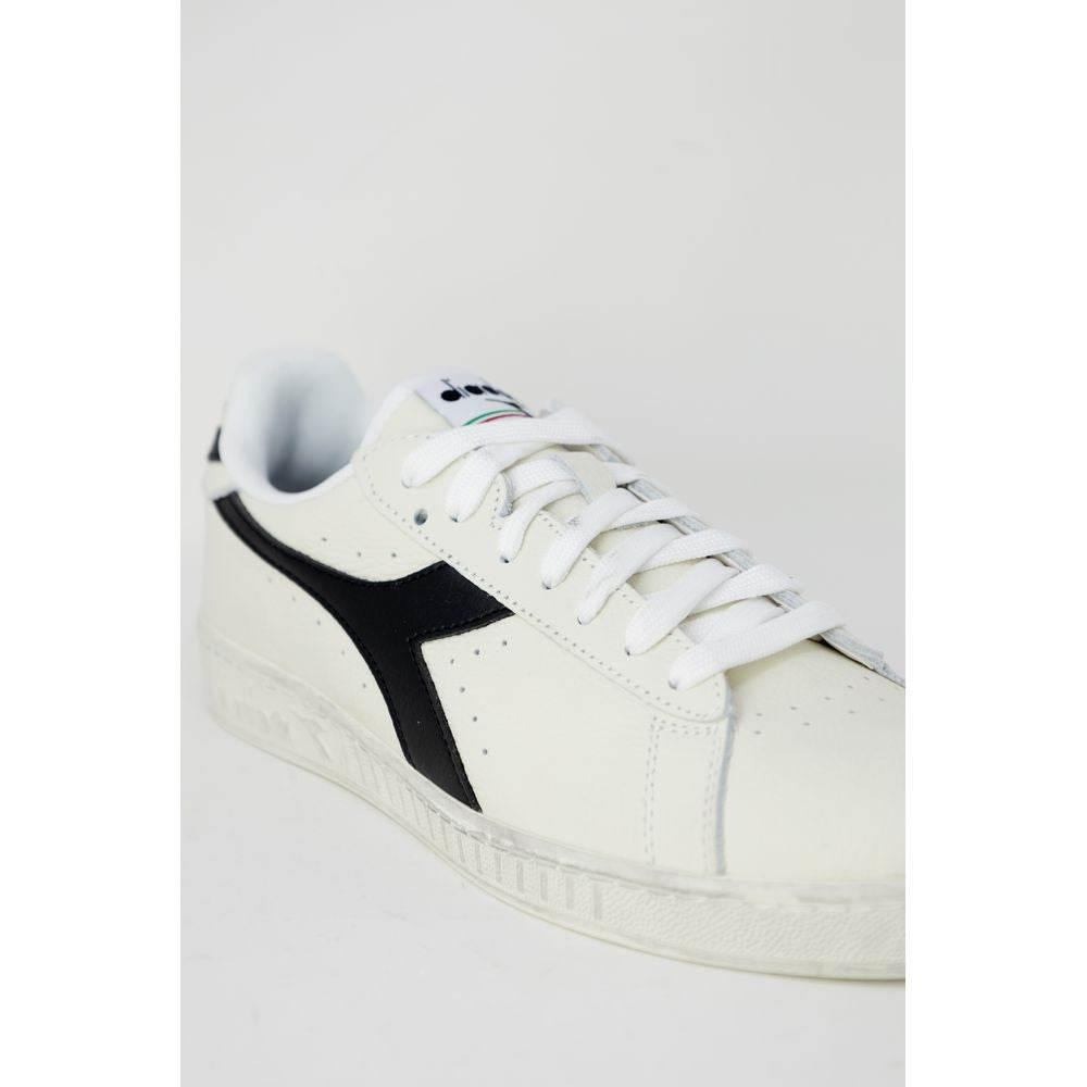 Diadora Black Artificial Leather Sneaker - Hilstor