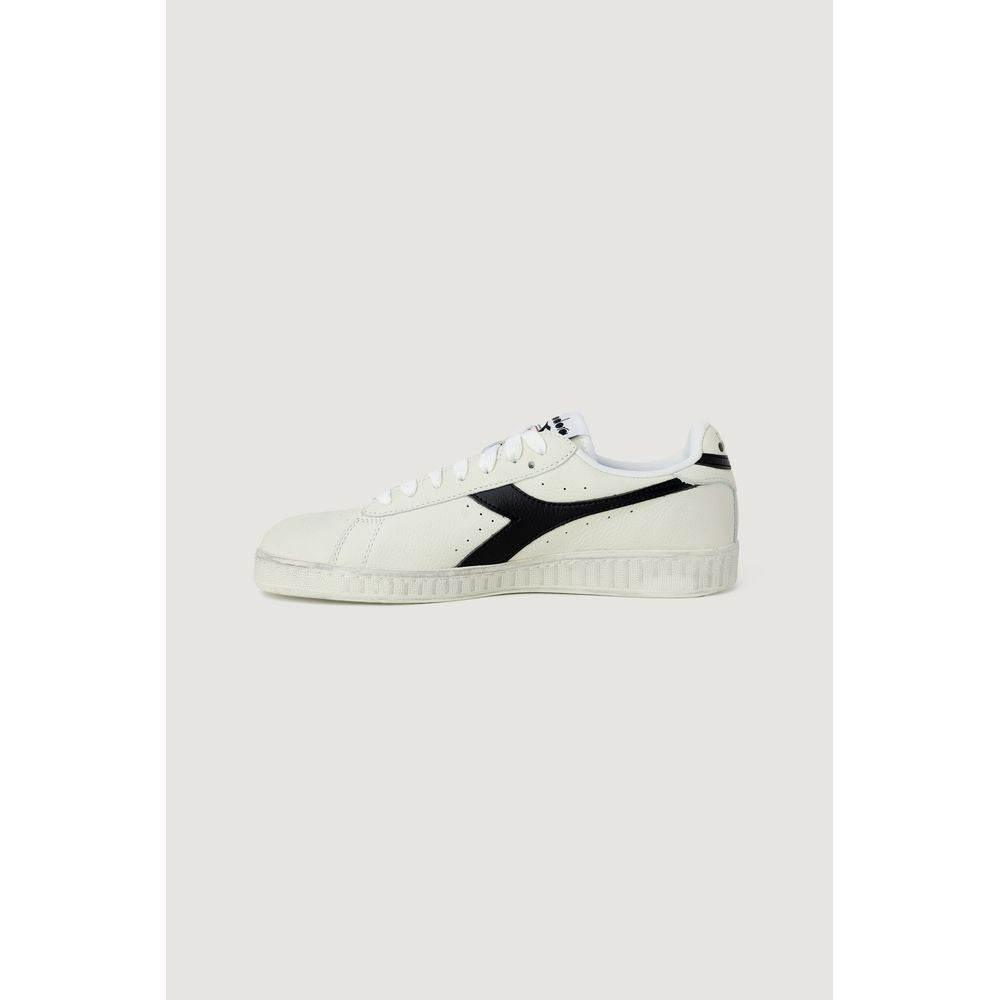 Diadora Black Artificial Leather Sneaker - Hilstor