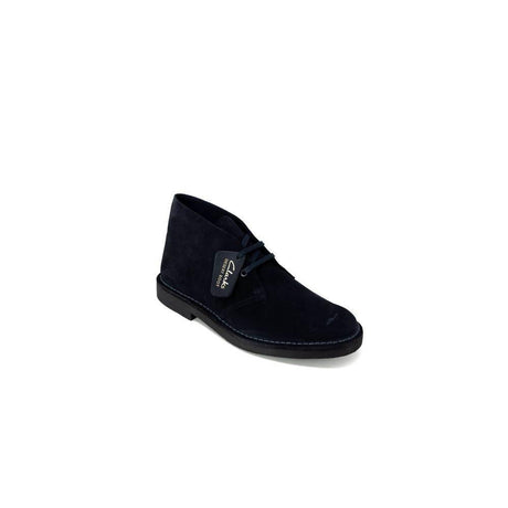 Clarks Blue Leather Boot - Hilstor