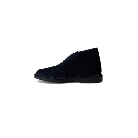 Clarks Blue Leather Boot - Hilstor