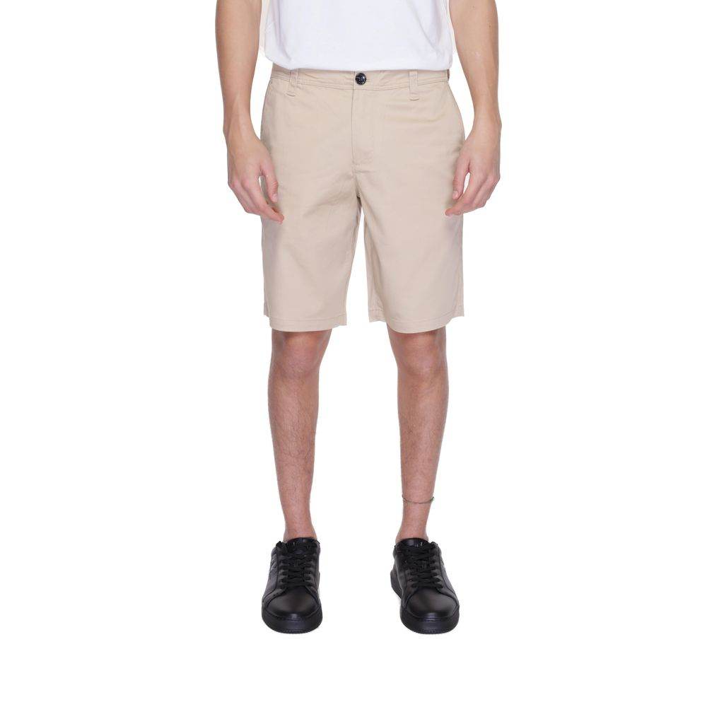 Armani Exchange Beige Cotton Short - Hilstor