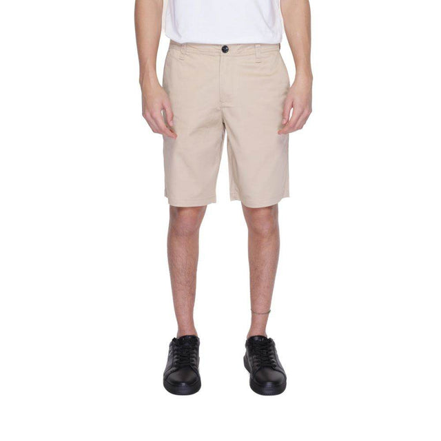 Armani Exchange Beige Cotton Short - Hilstor